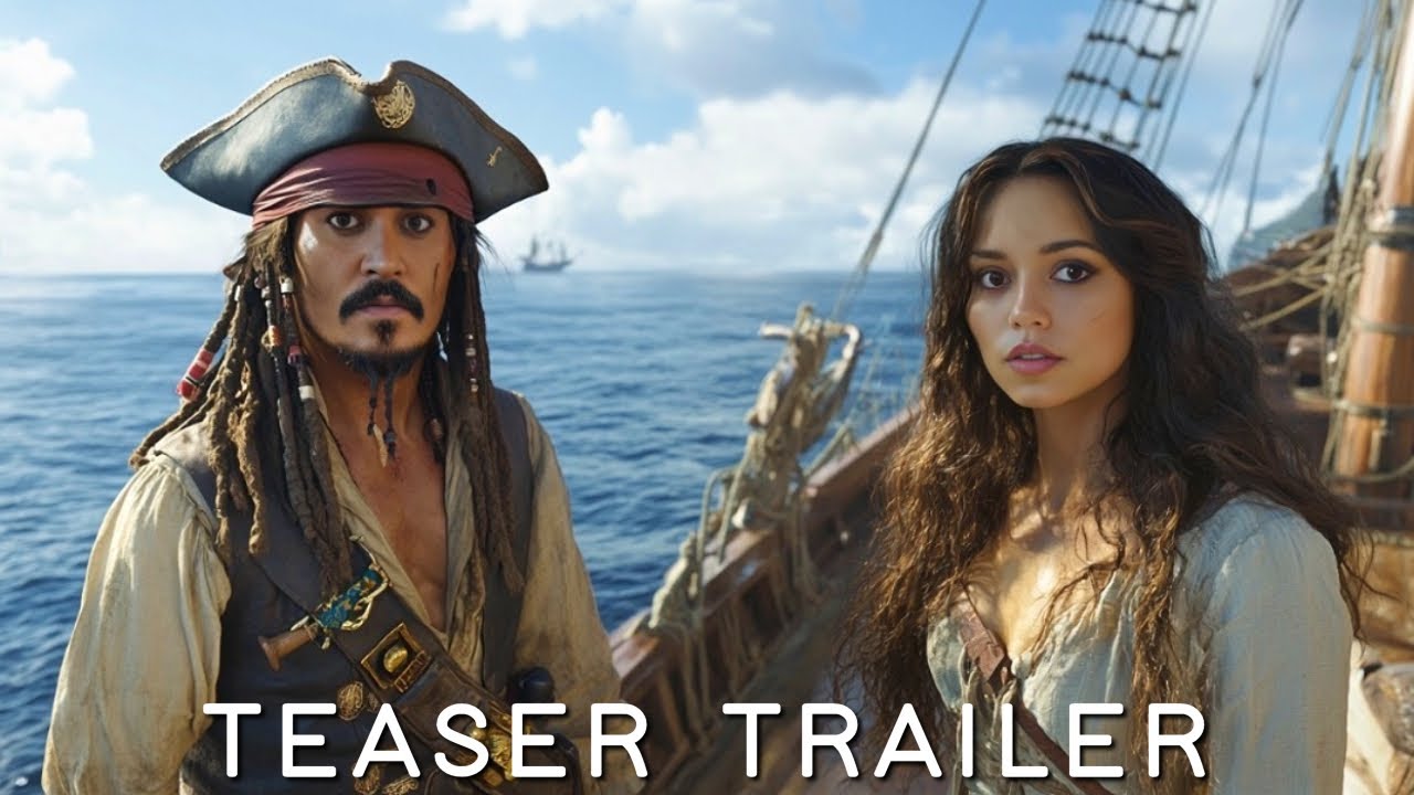 Pirates of the Caribbean 6: Final Chapter | First Trailer (2024) | Jenna Ortega, Johnny Depp Concept