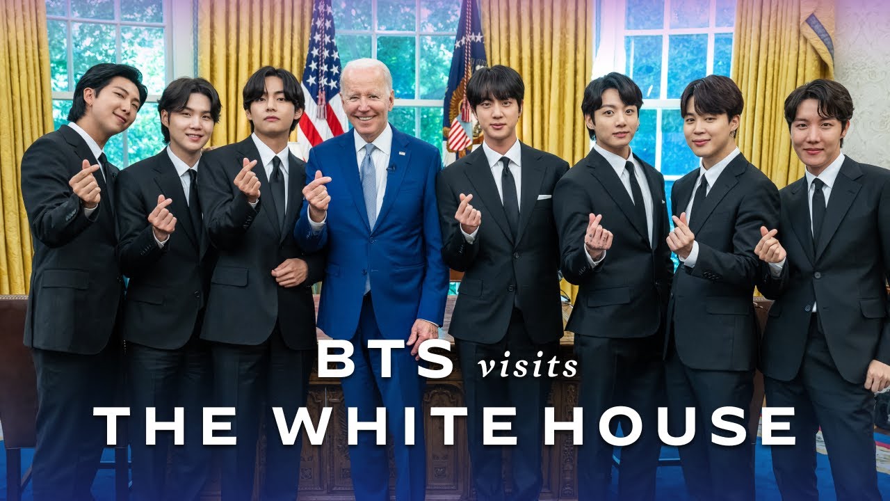 President Biden and Vice President Harris Welcome BTS to the White House