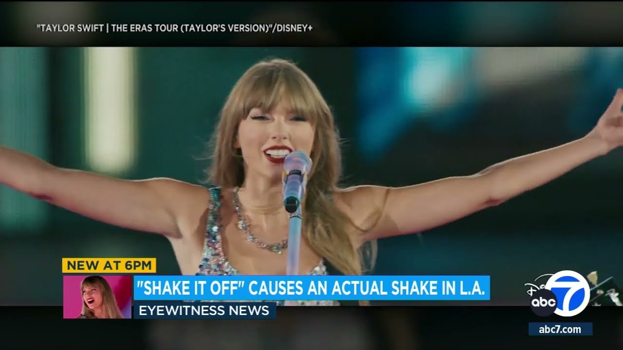 Taylor Swift concert registered as earthquake in Los Angeles
