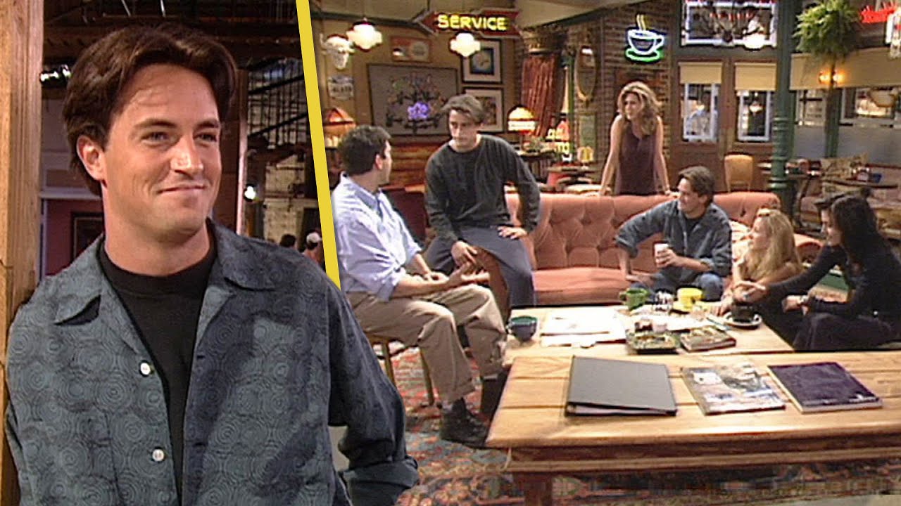 Matthew Perry's First On -Set ‘Friends’ Interview (Flashback)