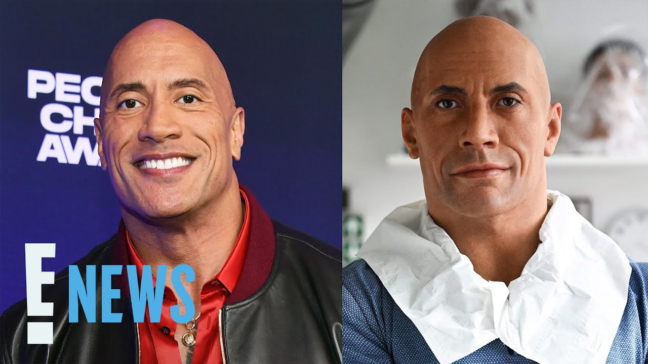 Dwayne Johnson's VIRAL Wax Figure Gets Update After Backlash | E! News