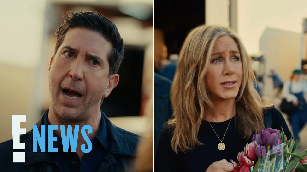 Jennifer Aniston and David Schwimmer Forget They’re Friends in  Uber Eats Commercial | E! News