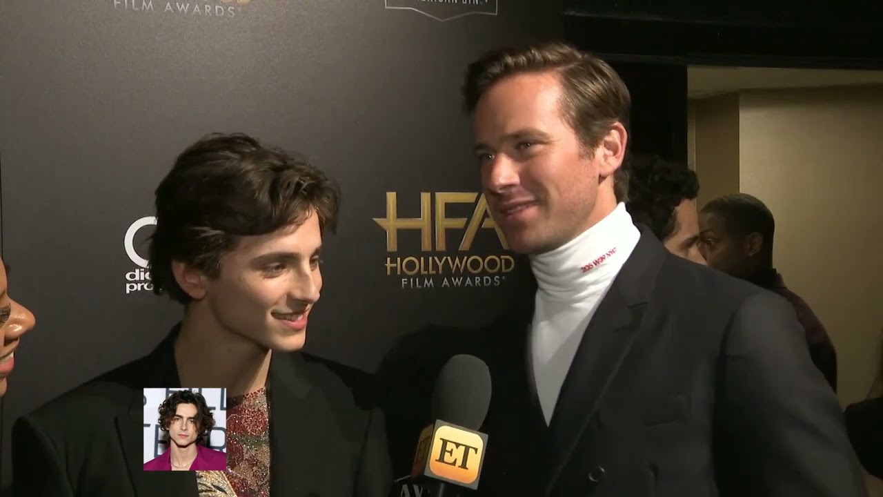 Armie Hammer and Timothee Chalamet Talk 'Call Me By Your Name 2'