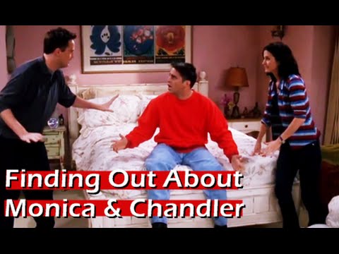 FRIENDS Tv Show - Finding Out About Monica & Chandler HD