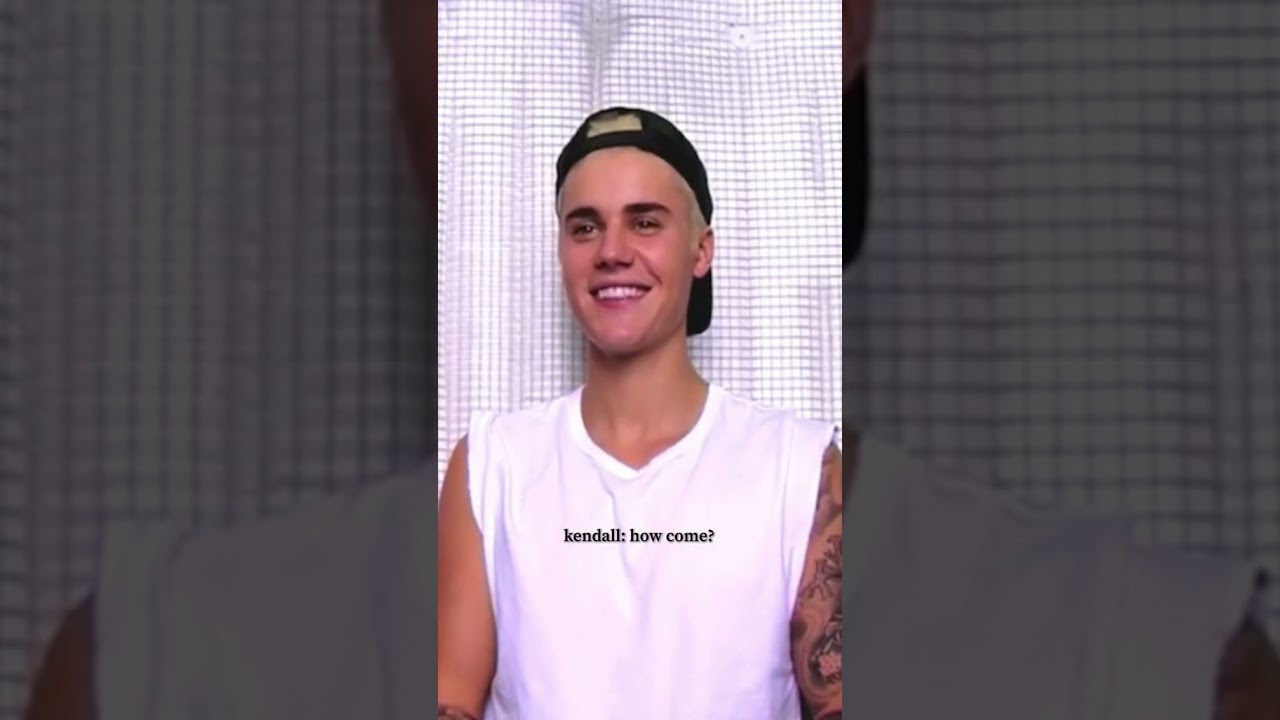 Justin Bieber and Kendall Jenner turned on by each other #celebrity tiktok offmybizzie
