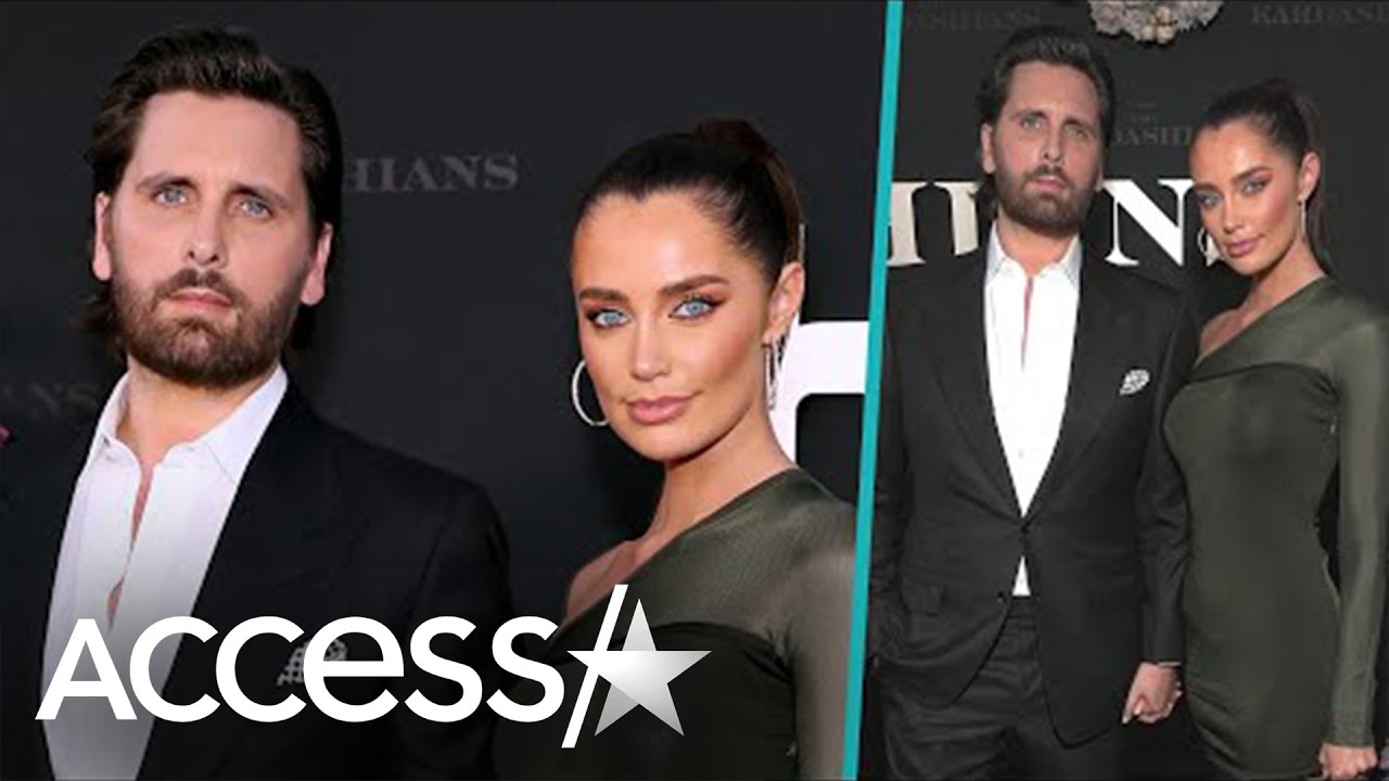Scott Disick & New GF Rebecca Donaldson Hold Hands At 'Kardashians' Premiere