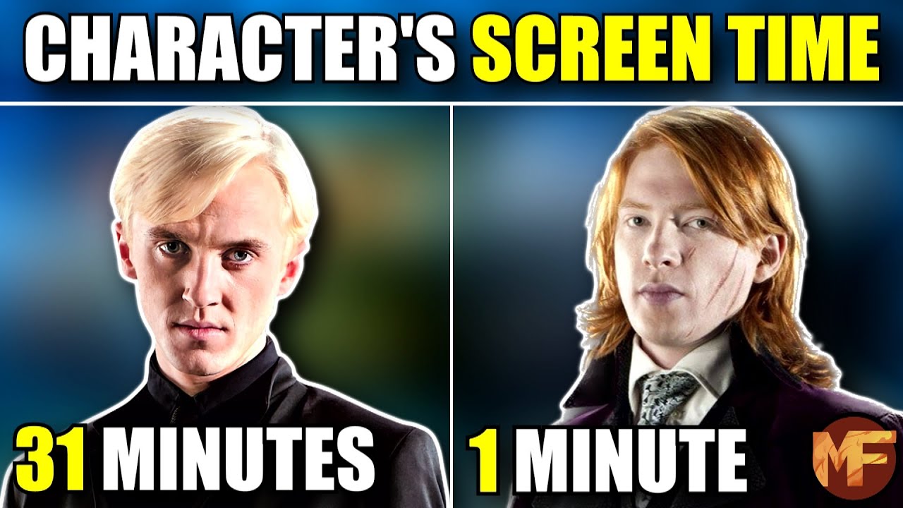 How Much Screen Time Every Harry Potter Character Had (+How It Compares to their Book Time)