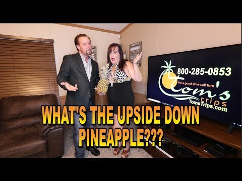 The Upside Down Pineapple and its meaning by Tom and Bunny