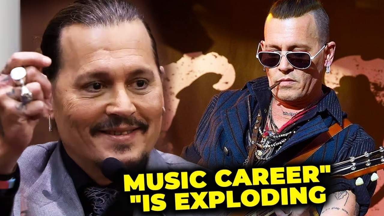After Winning The Trial, Johnny Depp’s Music Career Is Exploding
