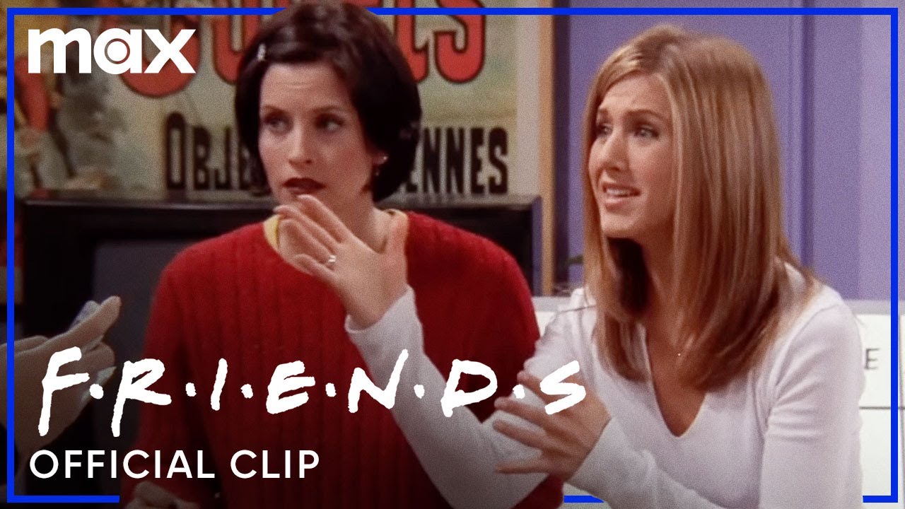 Rachel and Monica Bet Their Apartment | Friends | HBO Max