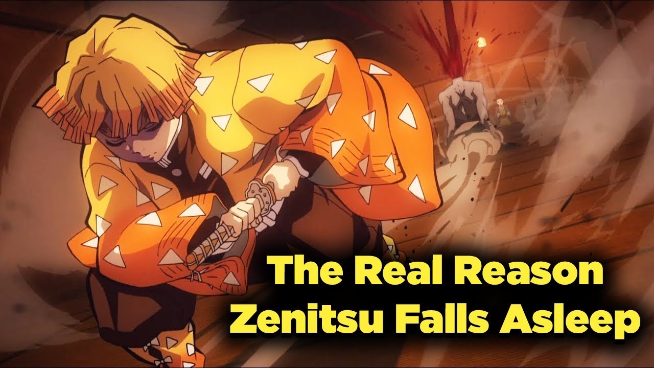 the real reason Zenitsu Falls Asleep & How FAST is He? Demon Slayer Explained (Kimetsu no Yaiba)