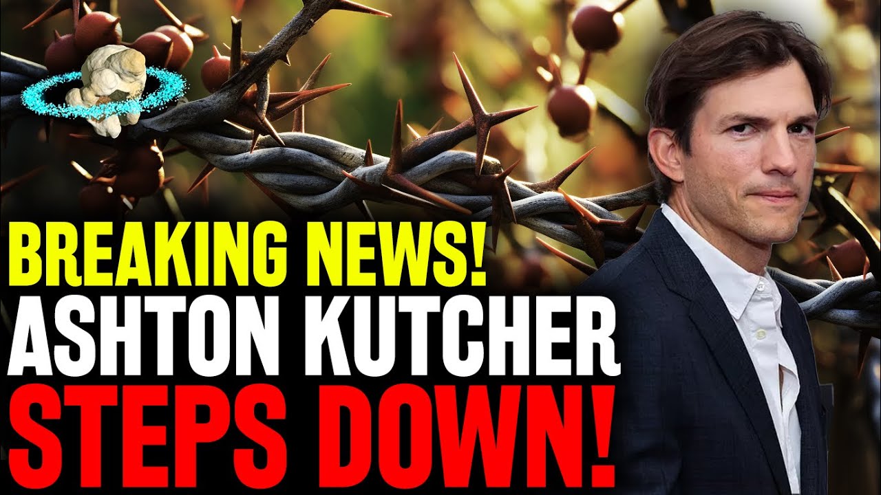 BREAKING! Ashton Kutcher STEPS DOWN From His Non-Profit Thorn!
