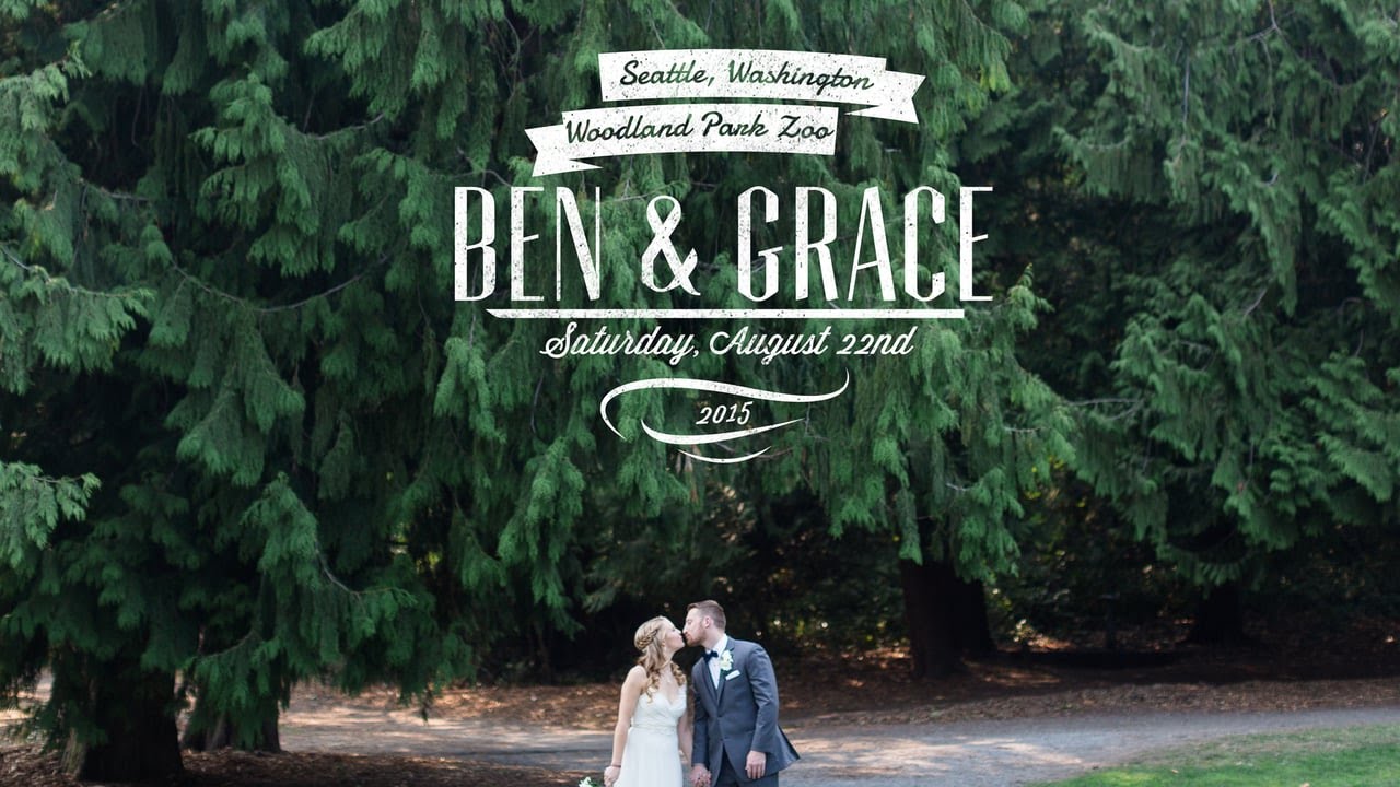 Wedding at a ZOO! Woodland Park Zoo Seattle, Washington Wedding Film