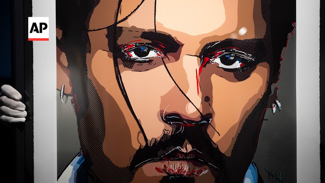 Johnny Depp creates debut self-portrait