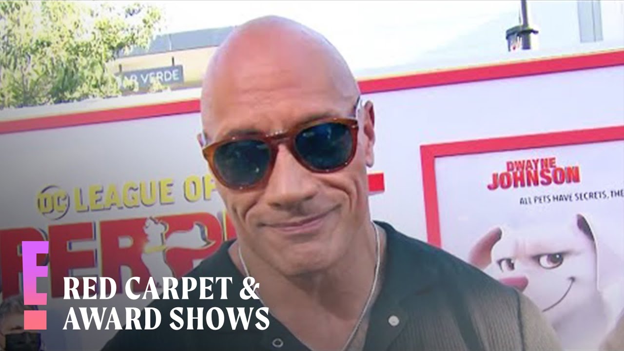 DC League of Super-Pets Is Approved by Dwayne Johnson's Kids | E! Red Carpet & Award Shows