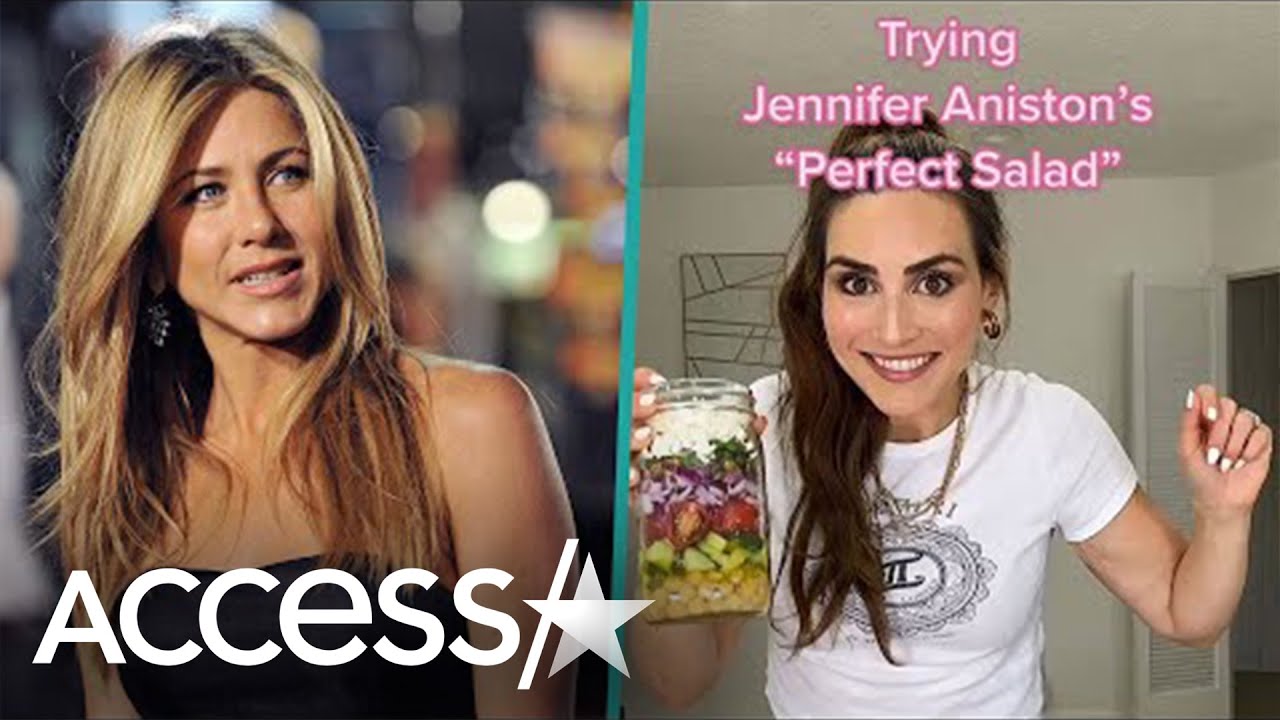 Jennifer Aniston Debunks Viral TikTok Salad People Thought She Ate