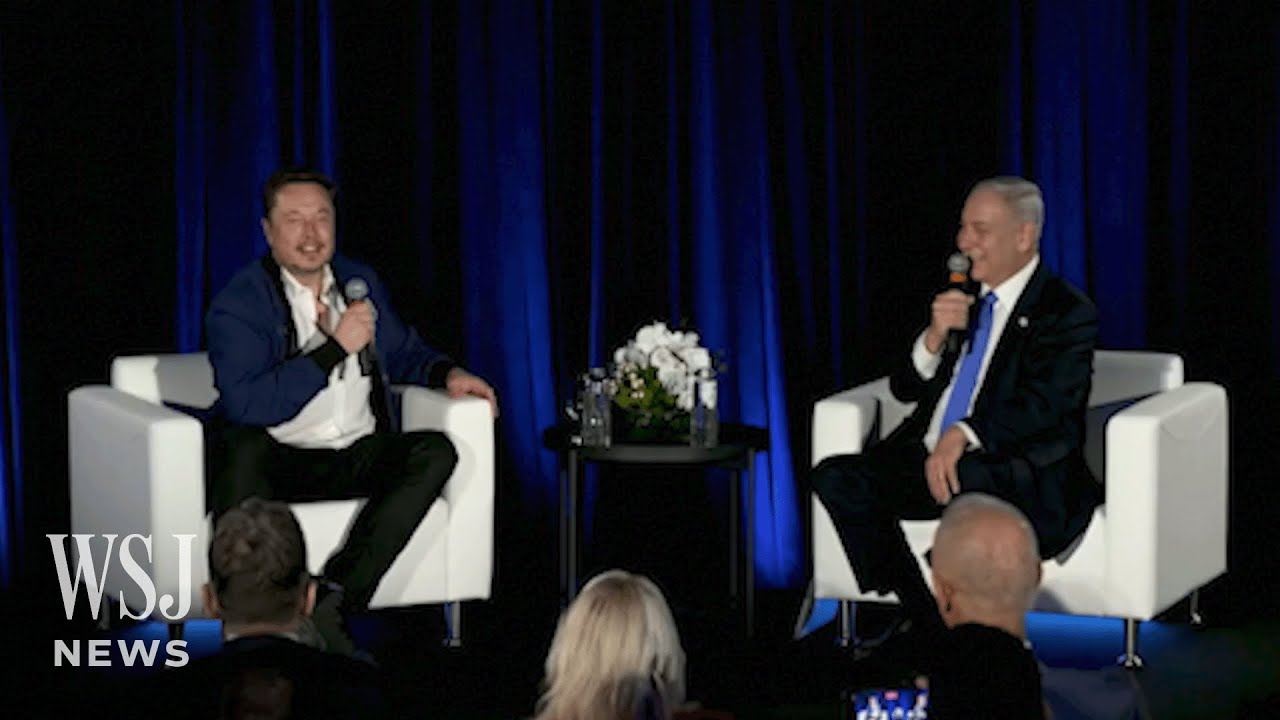Watch: Elon Musk, Benjamin Netanyahu Discuss Anti-Semitism on X | WSJ News