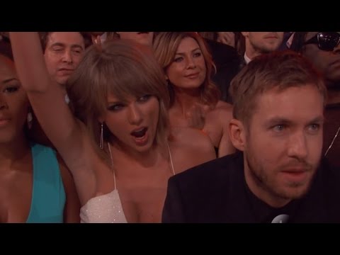 Taylor Swift & Calvin Harris Cozy Up at the Billboard Music Awards