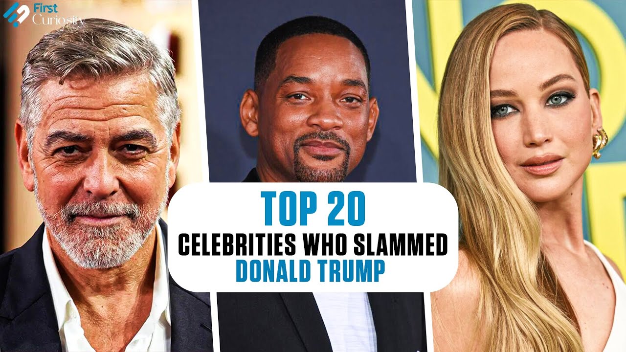 Hollywood Against Donald Trump: 20 Celebrities Who Have Slammed The President