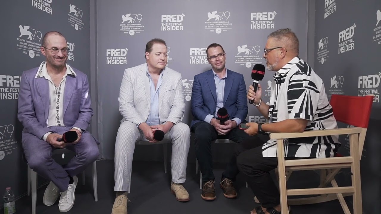 Darren Aronofsky, Brendan Fraser, Samuel D  Hunter - THE WHALE - #Venezia79