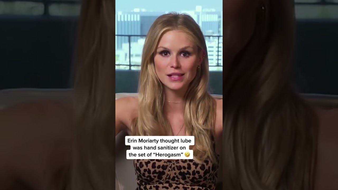 Erin Moriarty Thought Lube Was Hand Sanitizer On The Set Of Herogasm For 'The Boys'