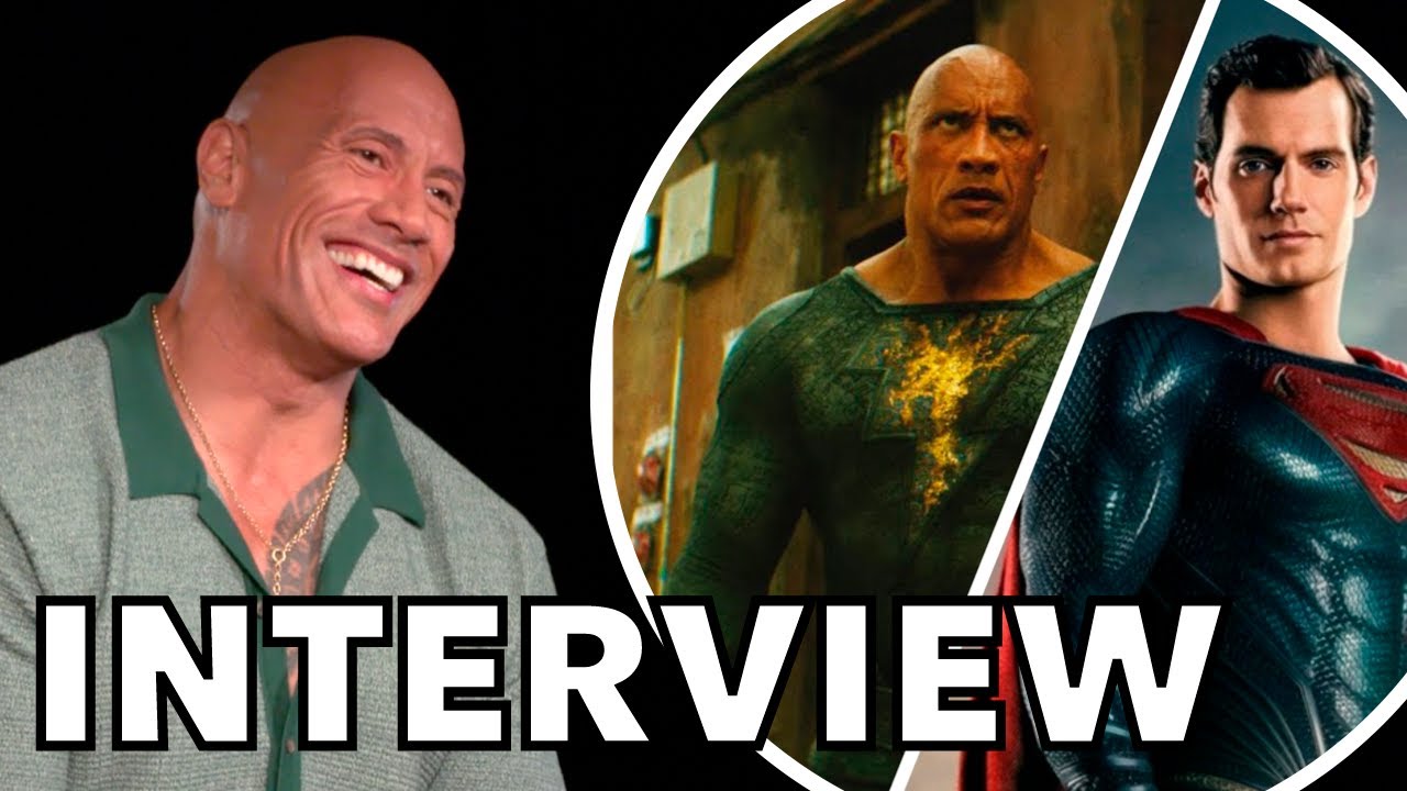 Dwayne Johnson On BLACK ADAM Fighting SUPERMAN | Spoiler Free Interview
