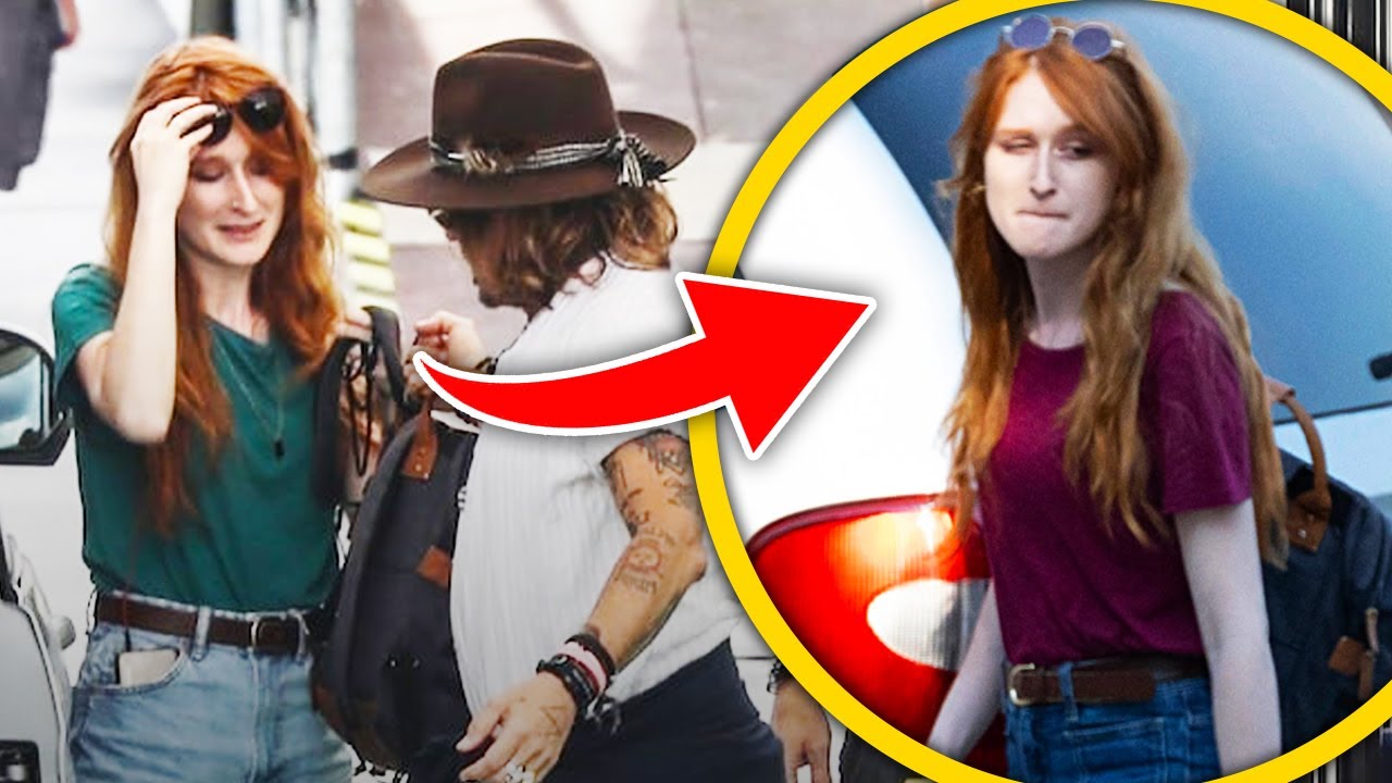 Johnny Depp's Redhead Companions Identity REVEALED