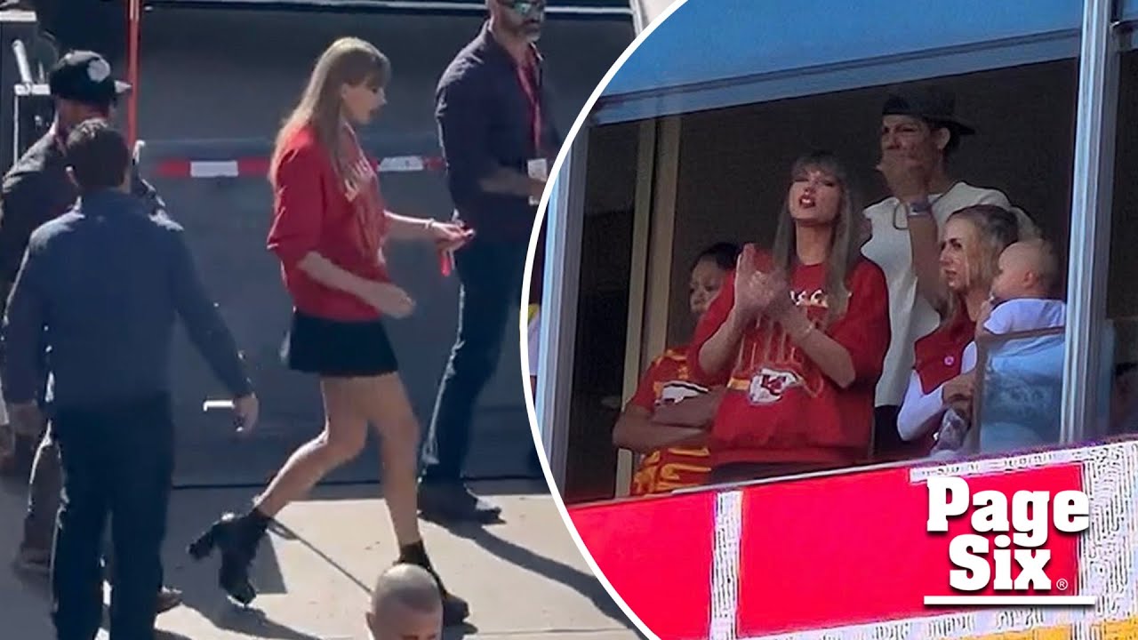 Taylor Swift attends Travis Kelce’s Chiefs vs. Chargers game in Kansas City with Mahomes’ family