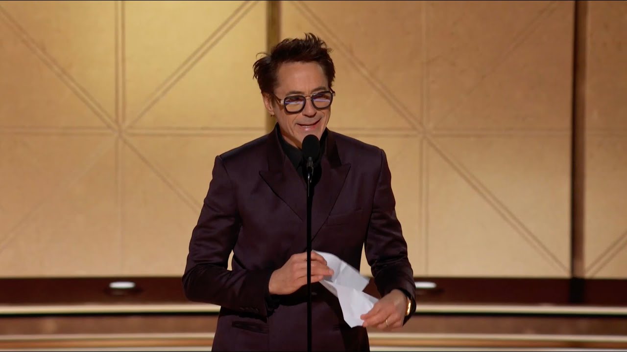 Robert Downey Jr Wins Best Supporting Male Actor – Motion Picture I 81st Annual Golden Globes
