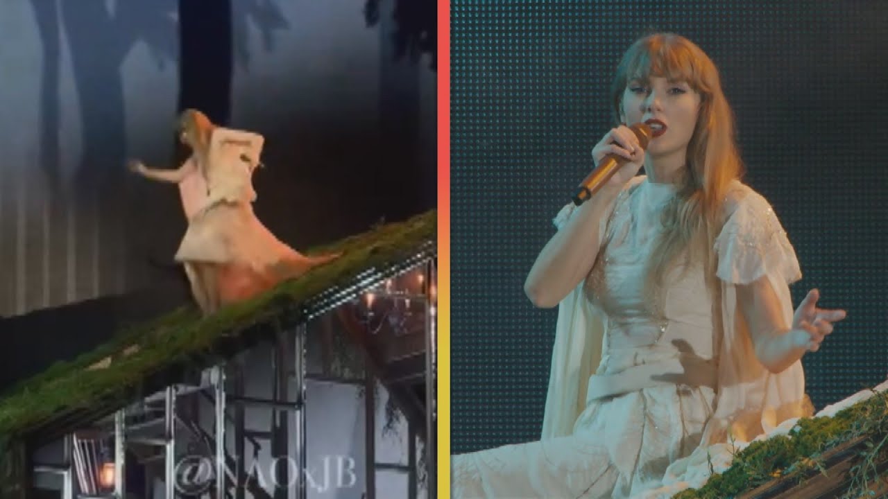 Taylor Swift's 'Life Flashed' Before Her Eyes While Nearly FALLING on Stage