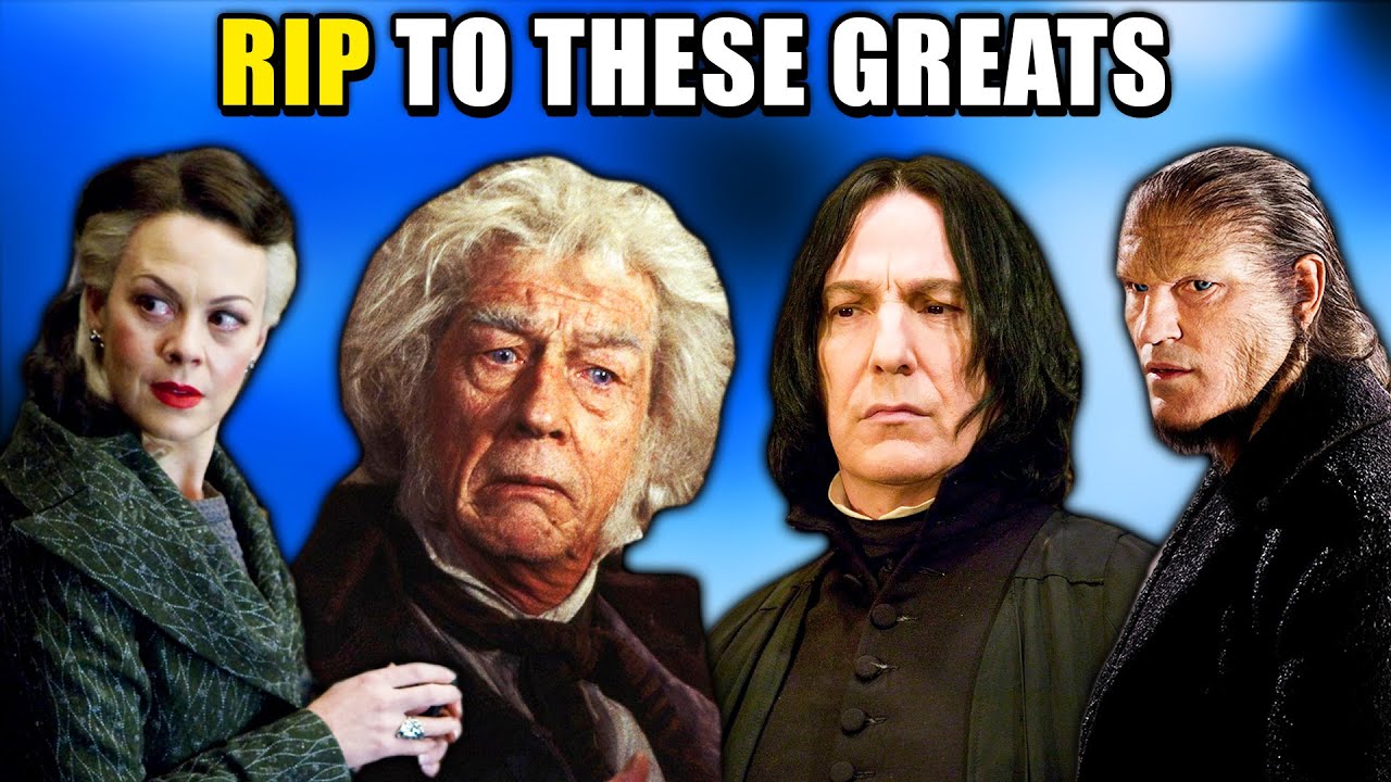 24 Harry Potter Actors Who Passed Away - Harry Potter Explained