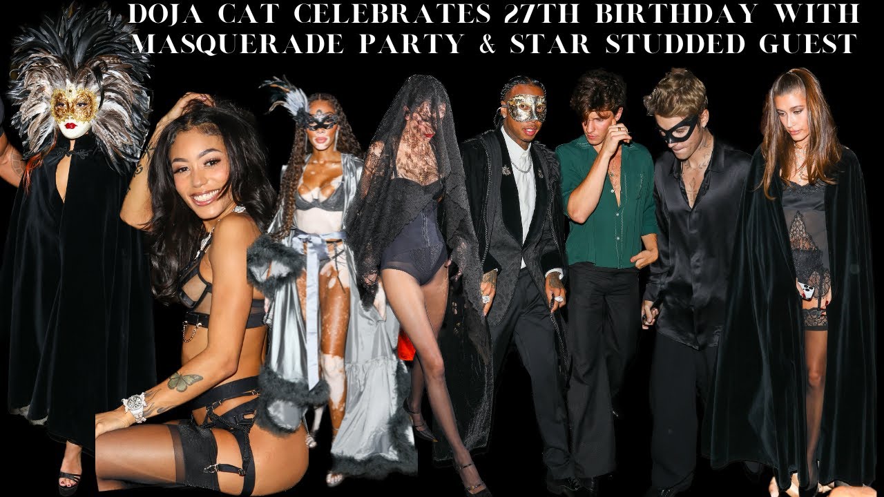 Doja Cat Celebrates 27th Birthday With Masquerade Party & Star Studded Guest!