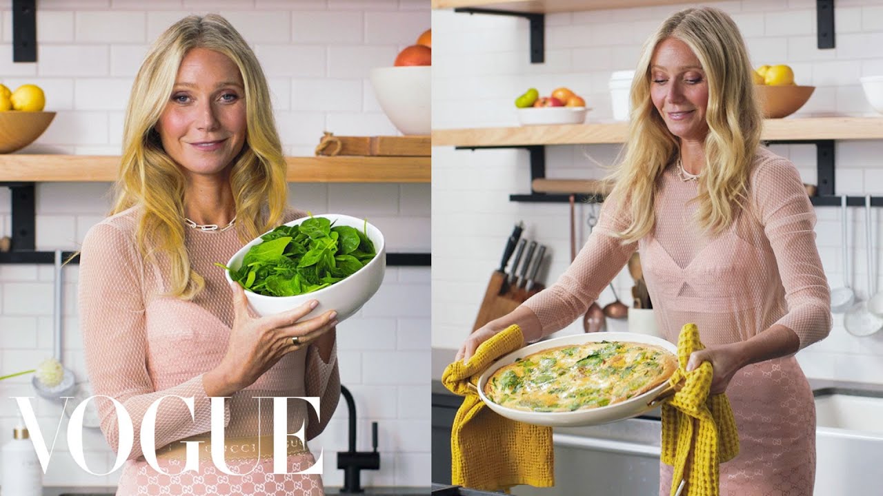 Gwyneth Paltrow Cooks Her Breakfast Frittata | Vogue