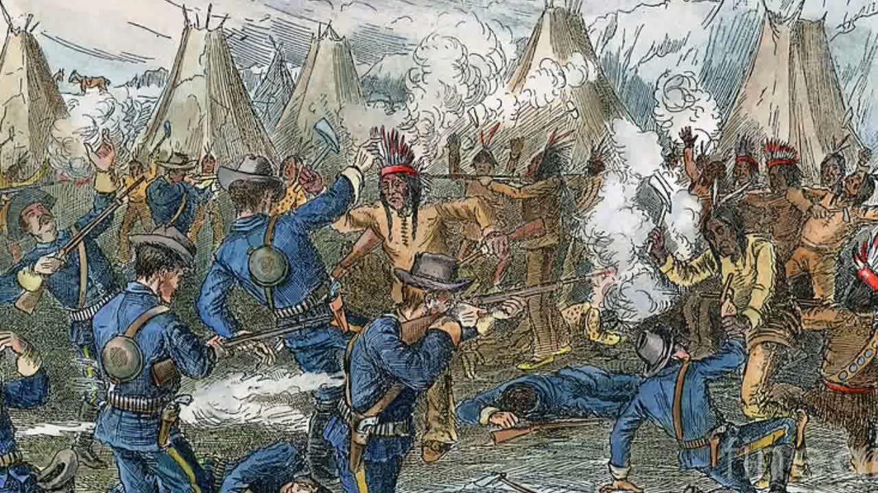 Battle of Wounded Knee – 1890 – Sioux Wars
