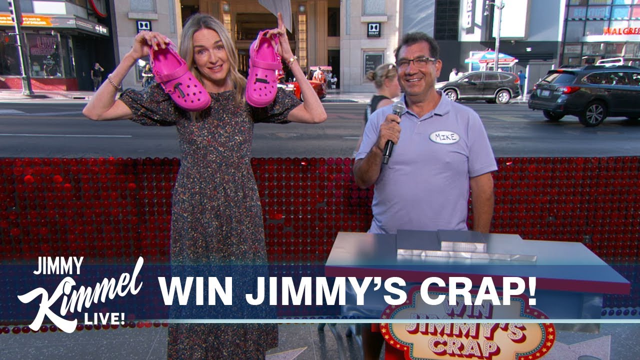 Jimmy Kimmel’s Wife Molly Gives Away His Crap