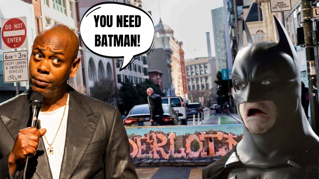 Dave Chappelle CRUSHES Leftist San Francisco?! CRIME SO BAD YOU NEED BATMAN!