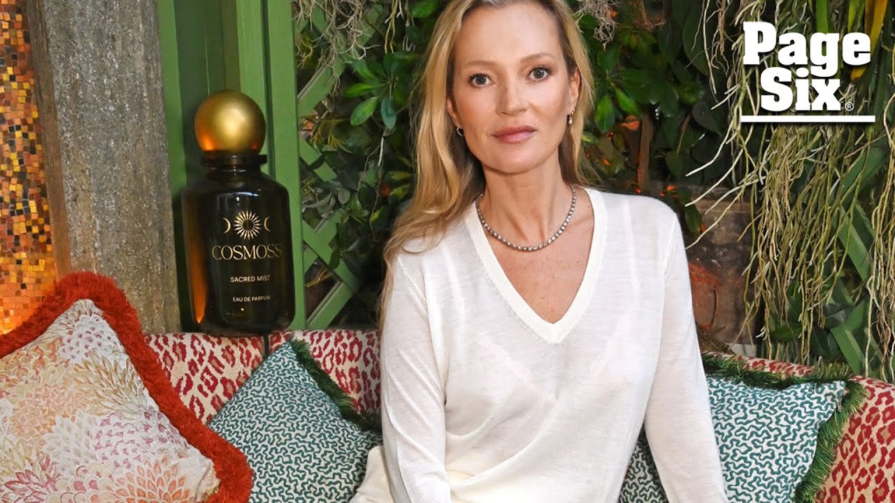 Kate Moss looks flawless in all white at wellness event after unrecognizable smoking snaps