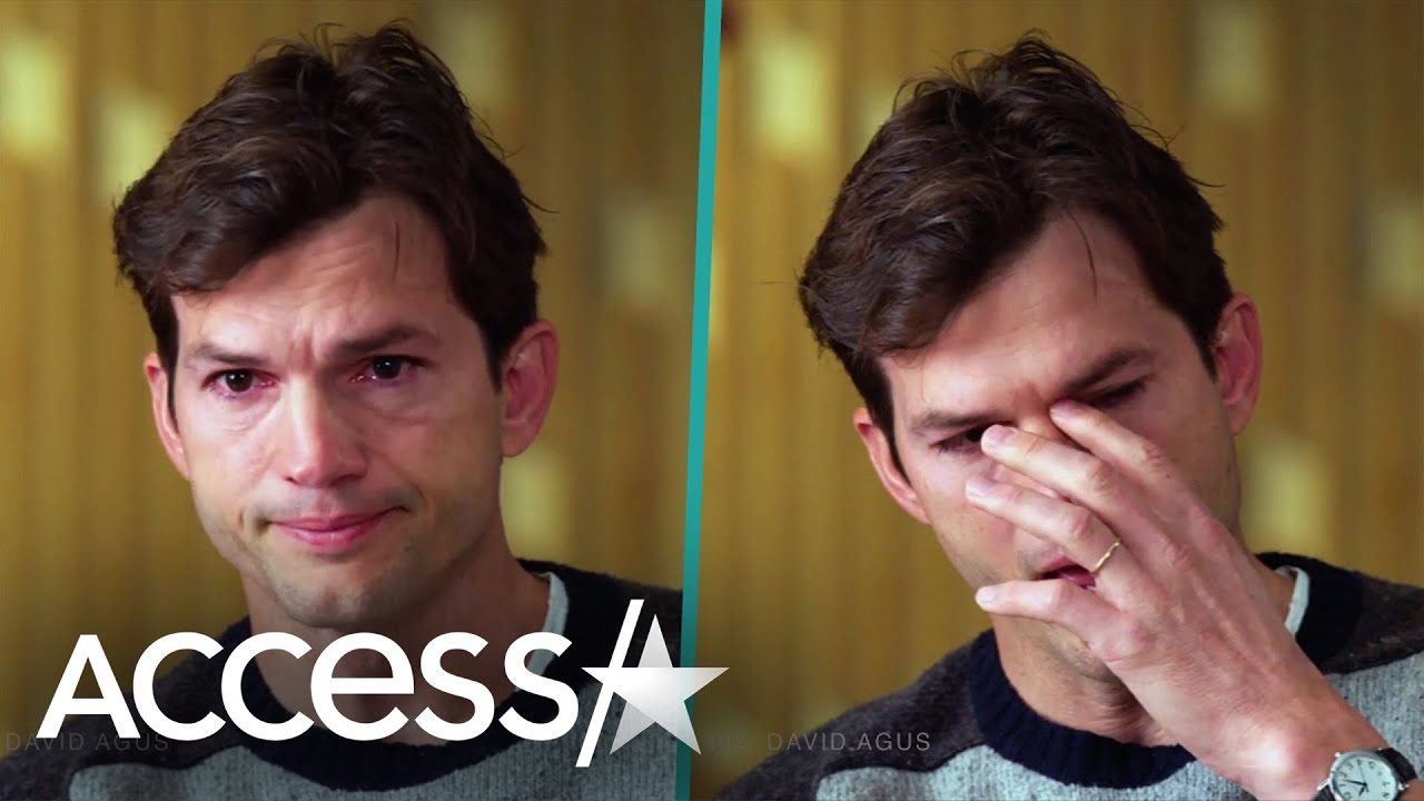 Ashton Kutcher Tears Up Sharing Twin Brother's Near-Death Experience