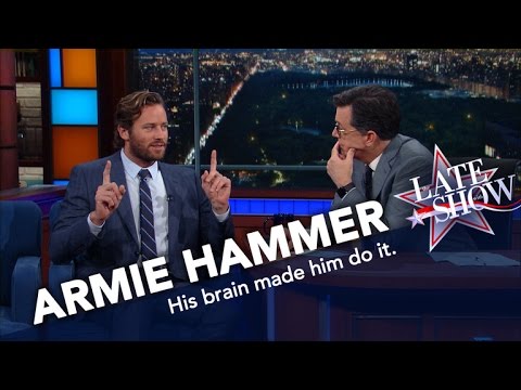 Armie Hammer Ate NYC Street Meat, And Lived To Eat Another Day