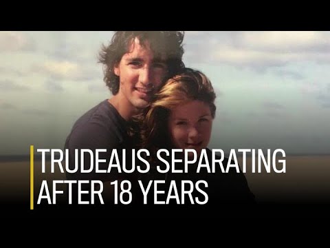 Trudeaus separating after 18 years