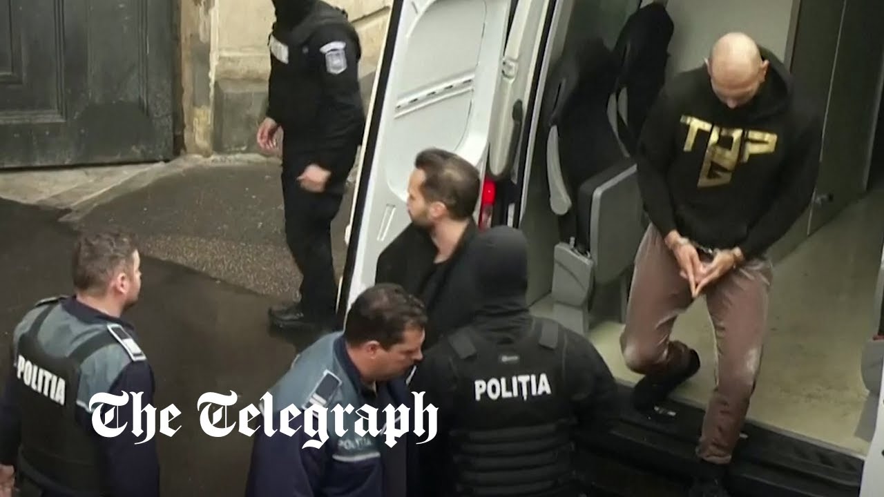 Andrew and Tristan Tate detained in Romania on British arrest warrant