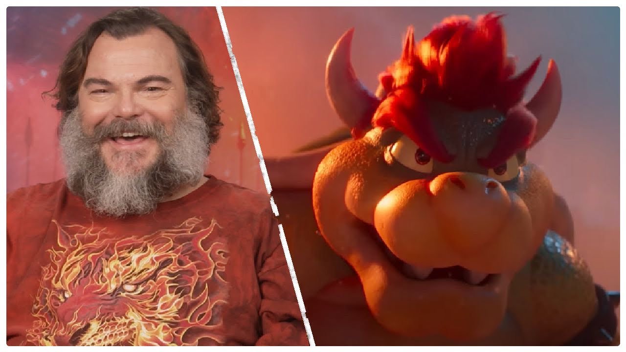 Jack Black On Voicing Bowser in THE SUPER MARIO BROS. MOVIE | Interview
