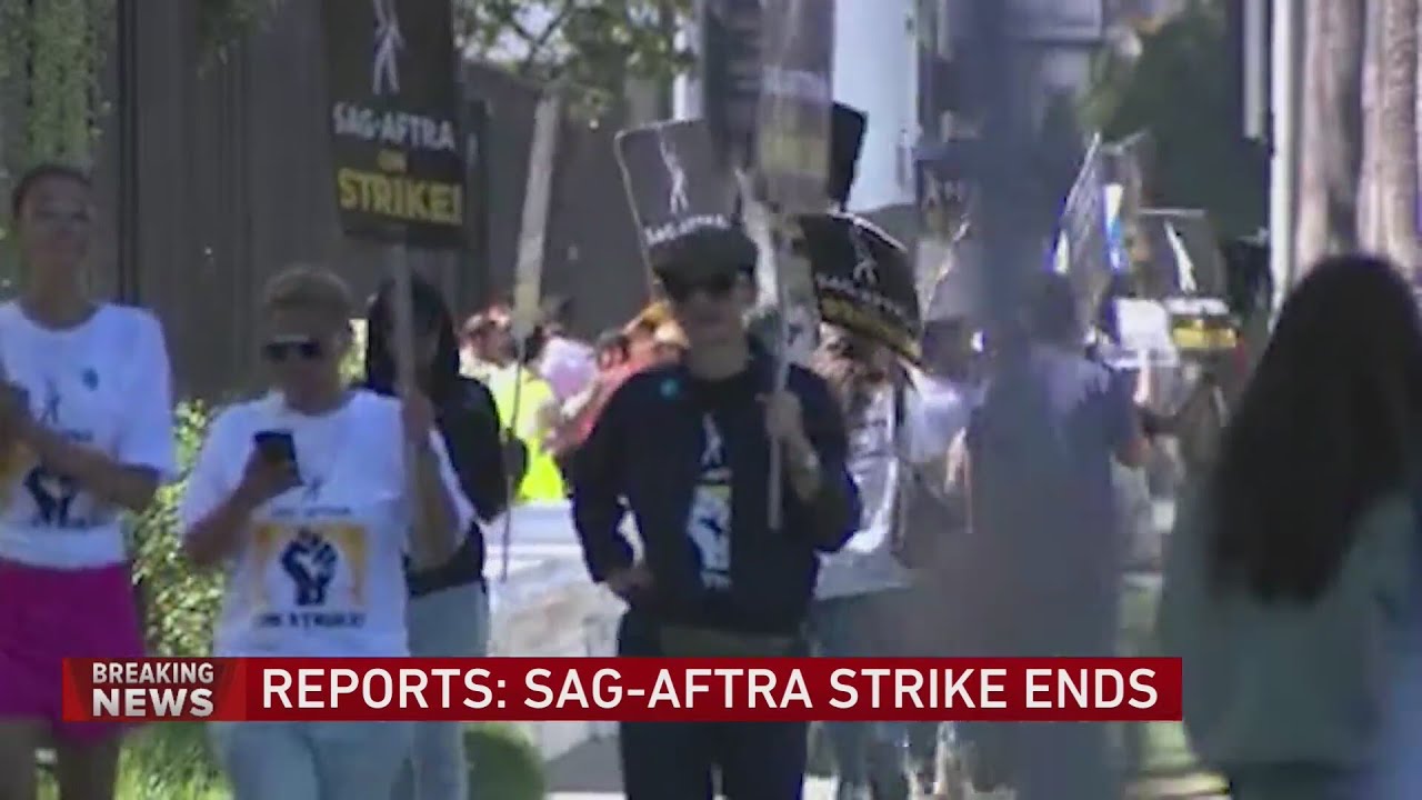 Reports: SAG-AFTRA strike ends after 118 days