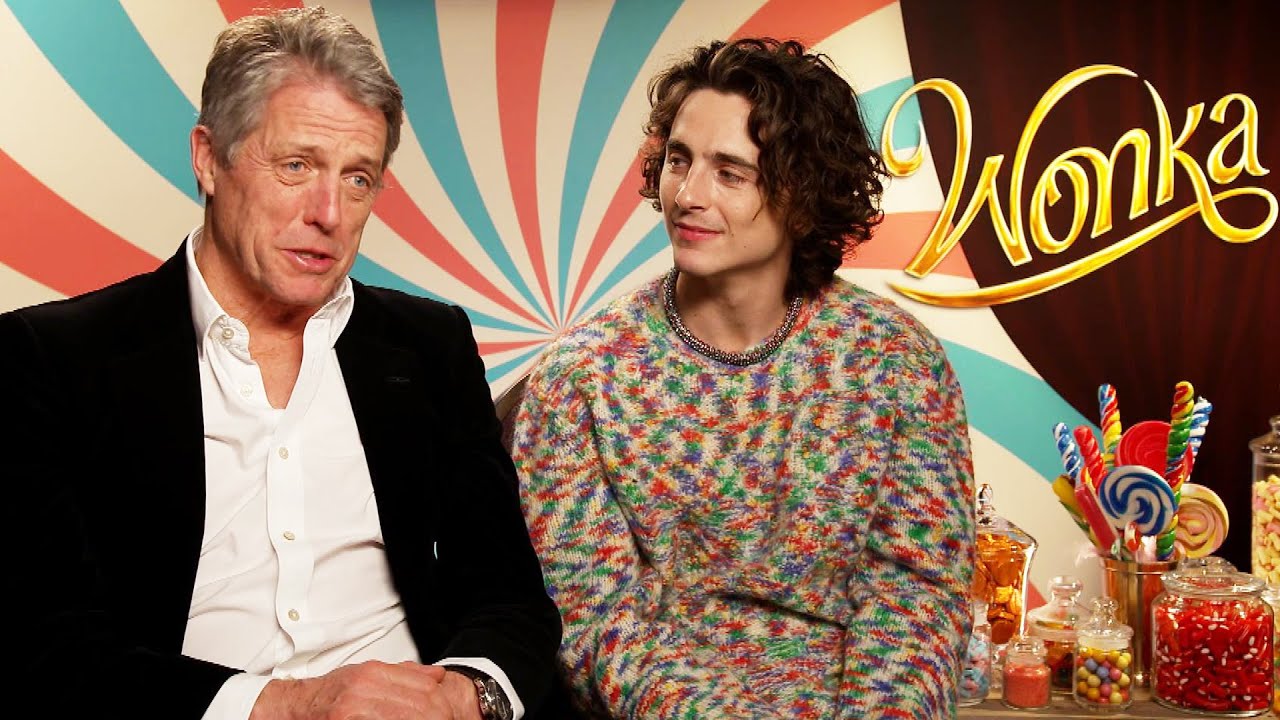 Why Hugh Grant Felt ‘Anxious’ About Working Alongside Timothee Chalamet in Wonka (Exclusive)