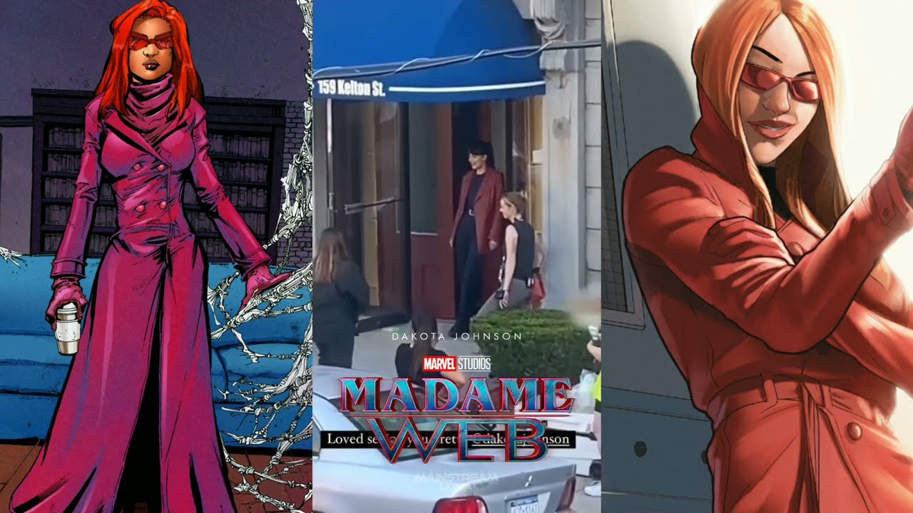 Dakota Johnson en el Set de Madame Web/Dakota Johnson on Set of Madame Web