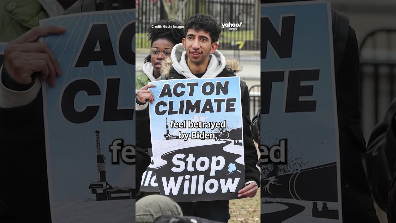 What is the Willow project in Alaska and why is it controversial? #shorts