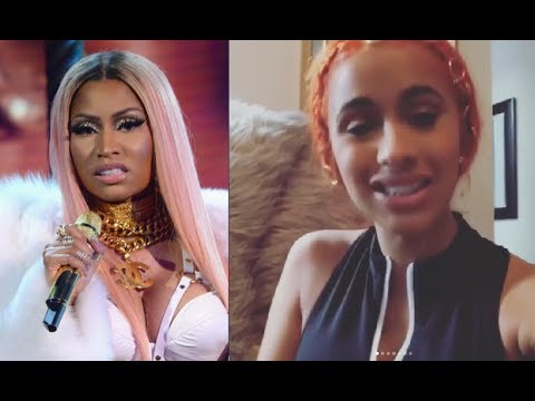 Cardi B Exposes Nicki Minaj for using her fans to Bully Cardi, Being Bitter & Wants 2 SHOOT THE FADE