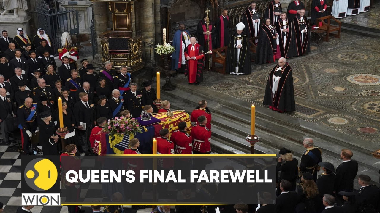 Queen Elizabeth II Final Farewell: Thousands gather in Central London for the Queen's funeral | WION