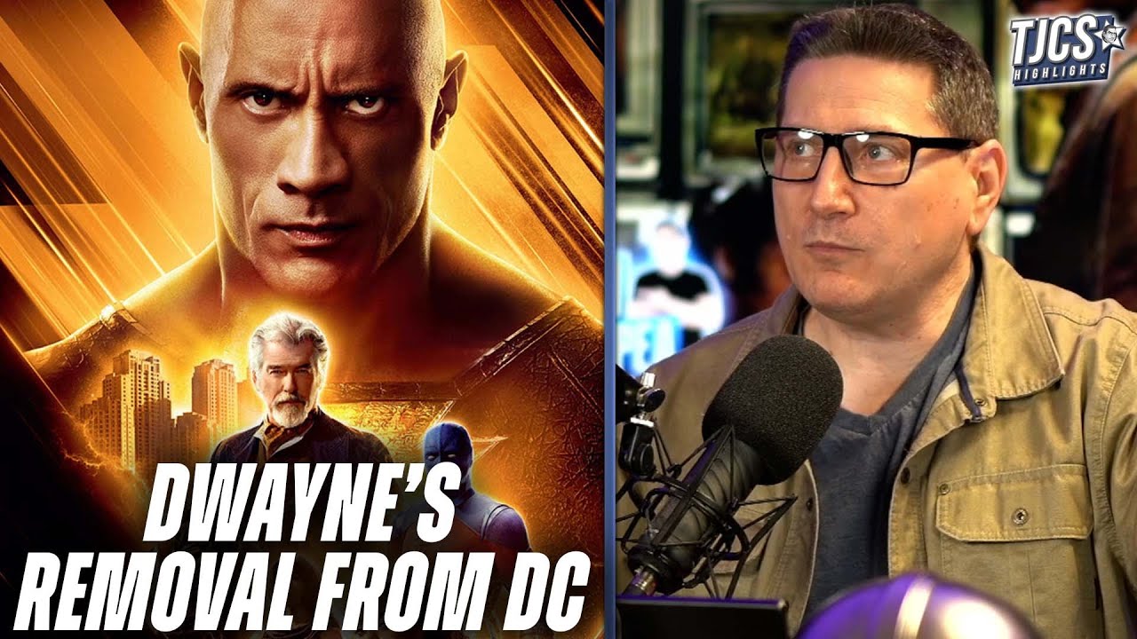 Dwayne Johnson Talks About Being Removed From Black Adam And DC
