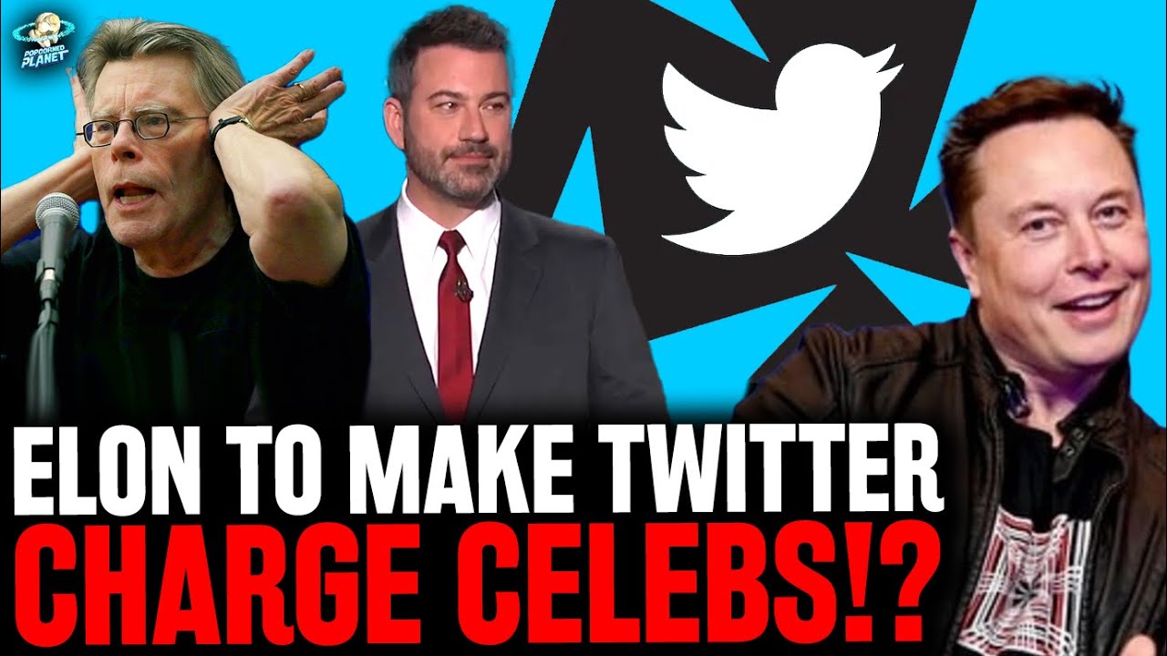 Elon Musk To CHARGE Celebrities $$$ for Twitter?! Internet FREAKS OUT!!!